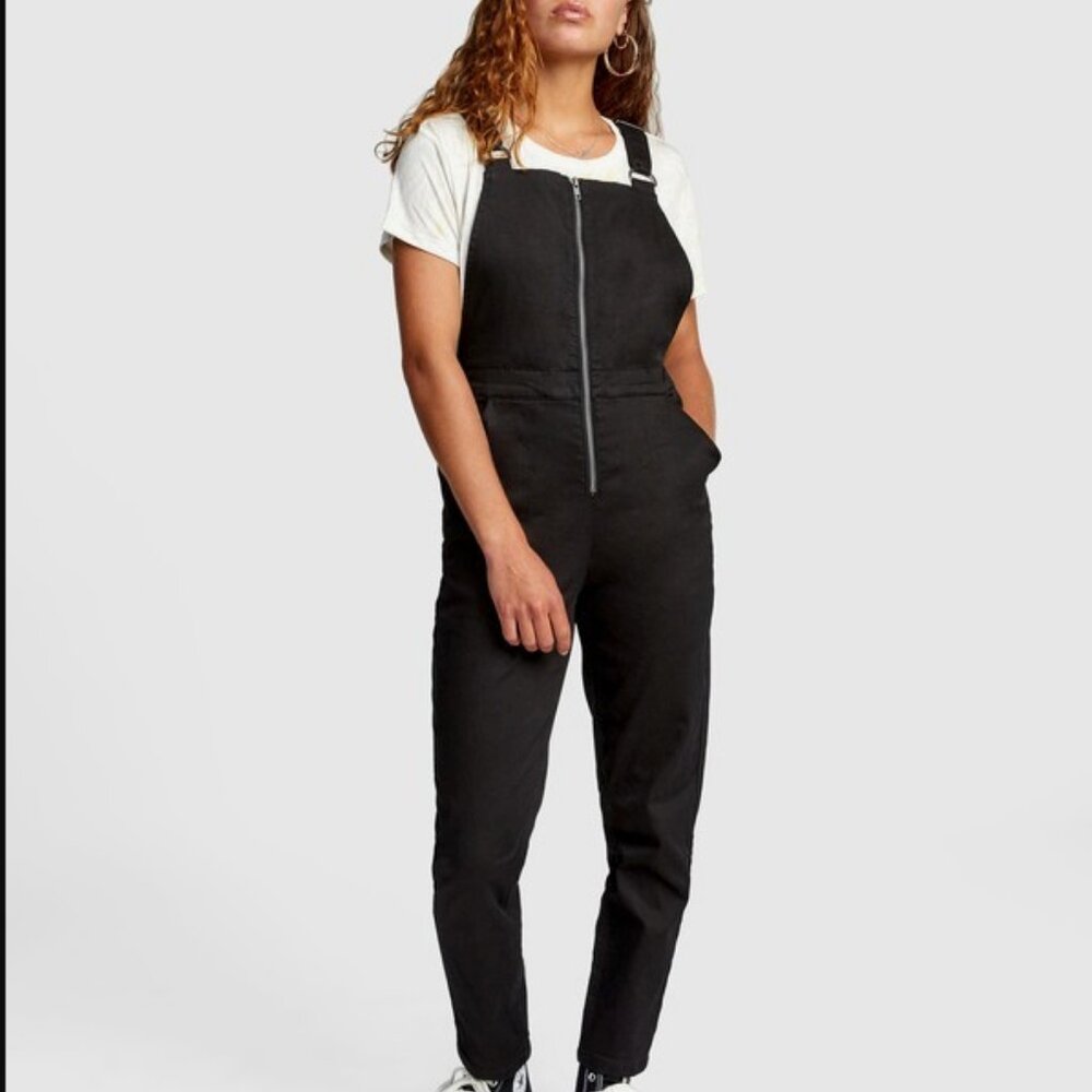 RVCA Zip-Front Overalls / Jumpsuit | Size S